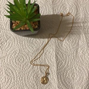 Angel Necklace 10K Yellow Gold Filled.